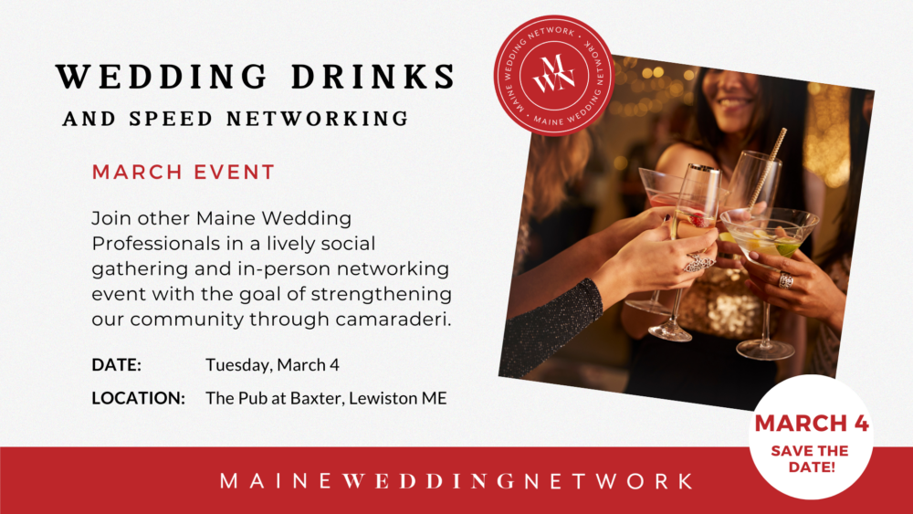 March Wedding Drinks